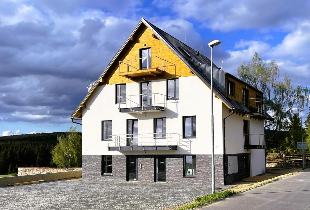 Apartman Plesivec U Sjezdovky Abertamy Dış mekan fotoğraf
